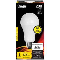 Feit A21 E26 (Medium) LED Bulb Bright White 200 Watt Equivalence 1 pk