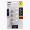 Feit C7 E12 (Candelabra) LED Bulb Soft White 4 Watt Equivalence 4 pk