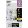Feit Electric Clear Warm White Mini Candelabra E11 Dimmable LED Bulb 4.5W 3000K 120V