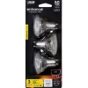 Feit Enhance MR16 GU10 LED Bulb Bright White 50 Watt Equivalence 3 pk