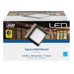 Feit LED Bronze Dusk to Dawn LED Light Fixture