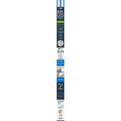 Feit Linear T8/T12 Daylight 93.3 in. 1 Pin Linear LED Tube Light Bulb 59 Watt Equivalence 1 pk