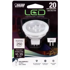 Feit MR16 GU5.3 LED Bulb Warm White 20 Watt Equivalence 1 pk