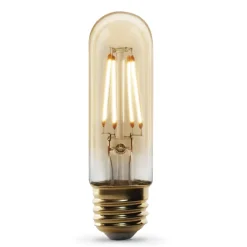 Feit T10 E26 (Medium) LED Bulb Amber 40 Watt Equivalence 1 pk
