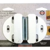 FENIX Heavy Metal Zinc-Plated Steel 7 in. L Heavy Hasp w/Handle 1 pk