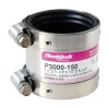 Fernco PlumbQwik Schedule 40 1-1/2 in. Hub X 1-1/2 in. D Hub PVC Coupling 1 pk
