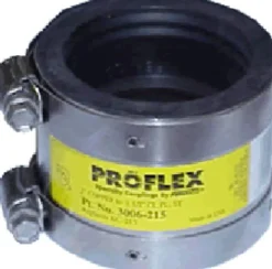 Fernco PlumbQwik Schedule 40 1-1/2 in. Hub X 1-1/2 in. D Hub PVC Coupling 1 pk