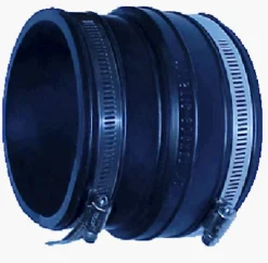 Fernco Schedule 40 4 in. Hub X 3 in. D Hub PVC Flexible Coupling 1 pk