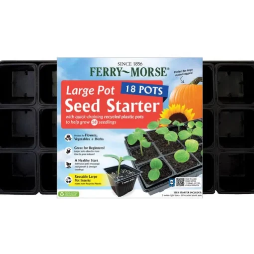 Ferry-Morse 18 Cells 11 in. W X 22 in. L Seed Starting Kit 1 pk