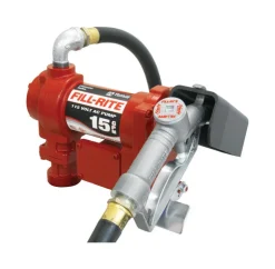 Fill-Rite Cast Iron Fuel Pump Hose and Nozzle 15 gpm