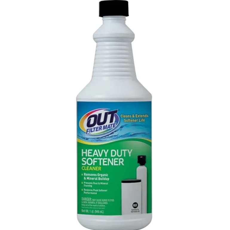 Filter Mate Water Softener Cleaner Liquid 32 oz. (Pack of 6)