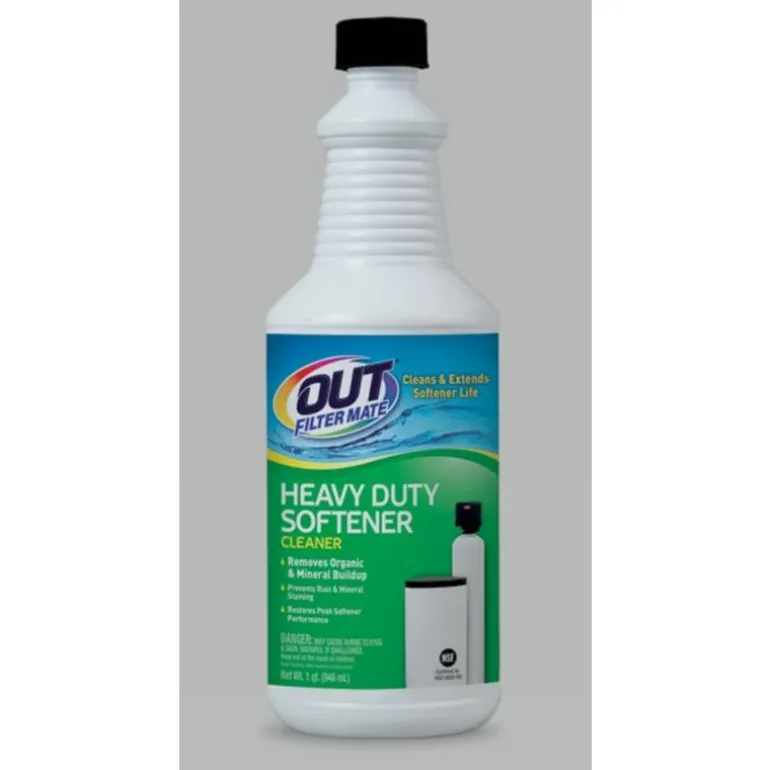 Filter Mate Water Softener Cleaner Liquid 32 oz. (Pack of 6)