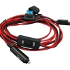 Fimco 12V Power Plug 10 ft. Harness Lead Wire Adapter with Switch