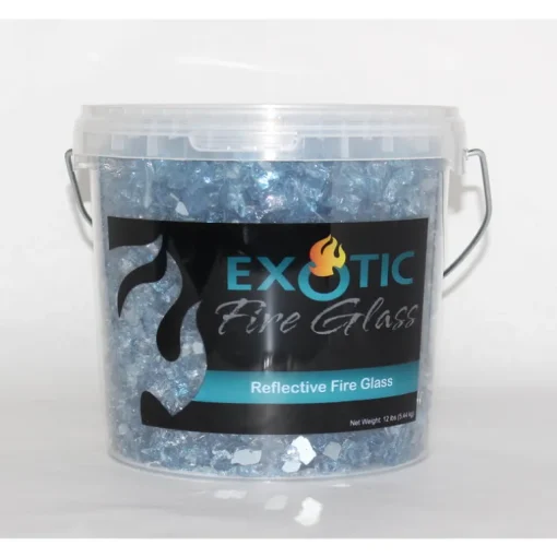 FIRE GLASS RFTVE SKY BLU