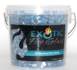 FIRE GLASS RFTVE SKY BLU