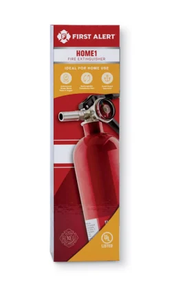 First Alert Red Monoammonium Phosphate Multipurpose Home Fire Extinguisher 2-1/2 lbs.