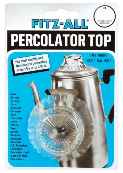 Fitz-All Glass Replacement Percolator Top Clear