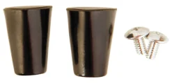 Fitz-All Plastic Replacement Pot Knob Black