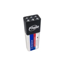 FLASHLIGHT 6BULB 9V