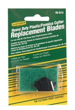 Fletcher-Terry Steel Heavy Duty Replacement Blade 0.33 in. L 5 pc