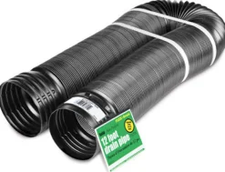 Flex-Drain 12 ft. L Poly Drain Pipe