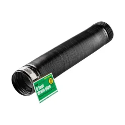 Flex-Drain 4 in. D X 8 ft. L Polypropylene Solid Drain Pipe