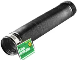 Flex-Drain 4 in. D X 8 ft. L Polypropylene Solid Drain Pipe