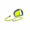 Flexi Neon Yellow Retractable Plastic Dog Leash Small