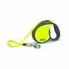 Flexi Neon Yellow Retractable Plastic Dog Leash Large