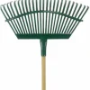 Flexrake 1W 48 Handle 19 Steel Head Lawn Rake (Pack Of 12)