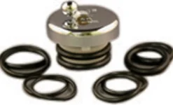 Flip-It Multi-Size Chrome Plated ABS Plastic Tub Stopper