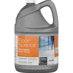 Floor Science Clear Floor Finish Liquid 1 gal. (Pack of 4)