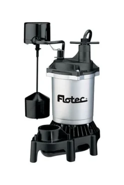 Flotec 1/3 HP 3600 gph Thermoplastic Vertical Float Switch AC Submersible Sump Pump