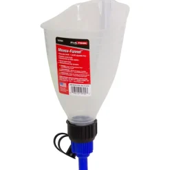 FloTool Clear/White Plastic Measuring Funnel 12 H in.