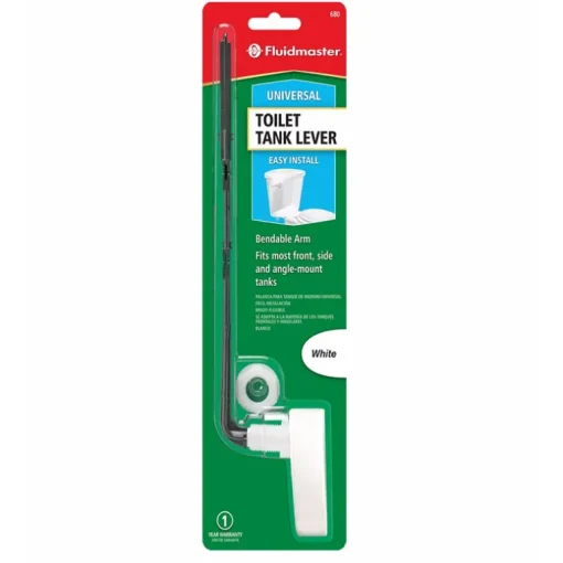 Fluidmaster Tank Lever White Metal/Plastic For Universal