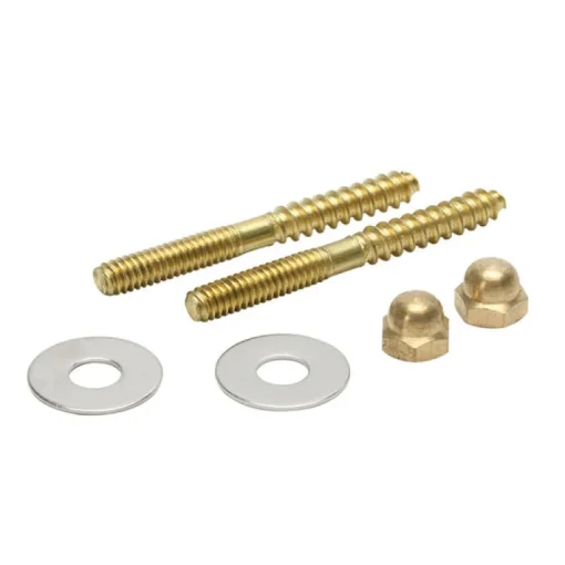 Fluidmaster Toilet Bolts Set Assorted Brass