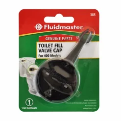 Fluidmaster Toilet Fill Valve Cap Black Plastic