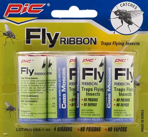 FLYING INSCT RIBBON 4PK