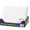 FoamPRO 10 in. W x 12 in. L White Foam Core Color Test Sample Board (Pack of 24)