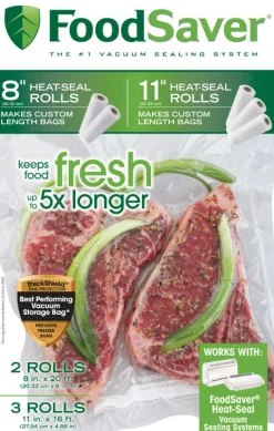 FoodSaver Vacuum Freezer Bags 5 pk Clear
