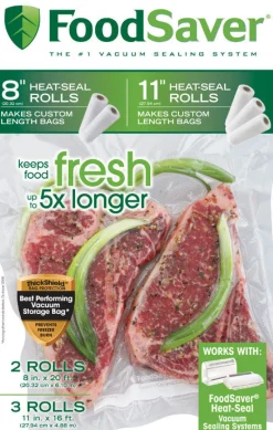 FoodSaver Vacuum Freezer Bags 5 pk Clear