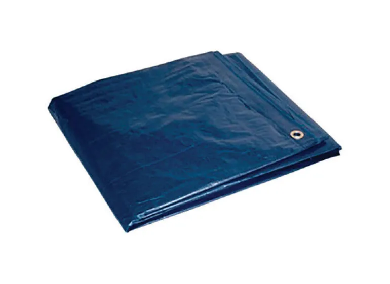 Foremost 12 ft. W X 16 ft. L Heavy Duty Polyethylene Tarp Blue