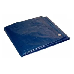 Foremost 8 ft. W X 10 ft. L Heavy Duty Polyethylene Tarp Blue