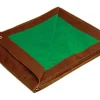 Foremost Dry Top 6 ft. W X 8 ft. L Medium Duty Polyethylene Reversible Tarp Brown/Green