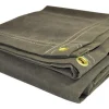 Foremost Dry Top 8 ft. W X 10 ft. L Heavy Duty Canvas Tarp Olive