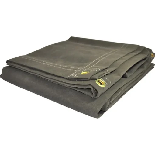 Foremost Dry Top 10 ft. W X 12 ft. L Heavy Duty Canvas Tarp Olive