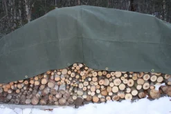 Foremost Dry Top 12 ft. W X 24 ft. L Heavy Duty Canvas Tarp Olive