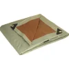Foremost Dry Top Heavy Duty Polyethylene Reversible Tarp Brown/Silver