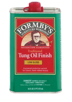 Formbys 30064 16 Oz Low Gloss Tung Oil Finish (Pack of 6)