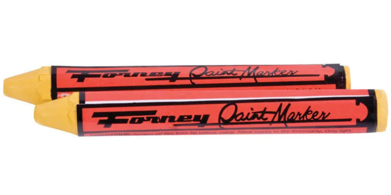 Forney 7.75 in. L x 1.88 in. W Paint Marker 2 pk